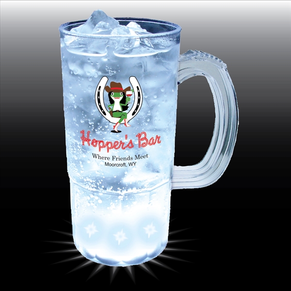 22 oz. Plastic 5 Light-Up Mug w/Handle - 22 oz. Plastic 5 Light-Up Mug w/Handle - Image 0 of 0