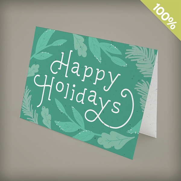 Gorgeous Greenery Business Holiday Cards - Gorgeous Greenery Business Holiday Cards - Image 0 of 1