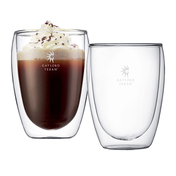 Bodum Pavina 12oz Double Wall Glass Two Piece Set - Bodum Pavina 12oz Double Wall Glass Two Piece Set - Image 0 of 6