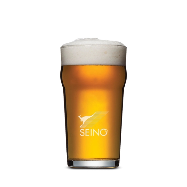 Burckhardt Beer Glass - Deep Etch - Burckhardt Beer Glass - Deep Etch - Image 0 of 1