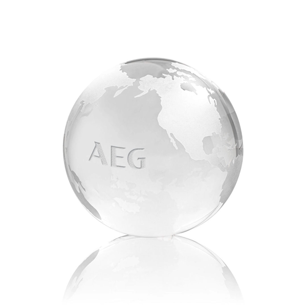 Globe Paperweight - Clear - Globe Paperweight - Clear - Image 2 of 11