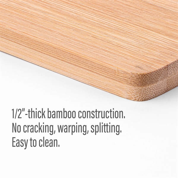 The Ingham Large Bamboo Cutting Board - The Ingham Large Bamboo Cutting Board - Image 4 of 4