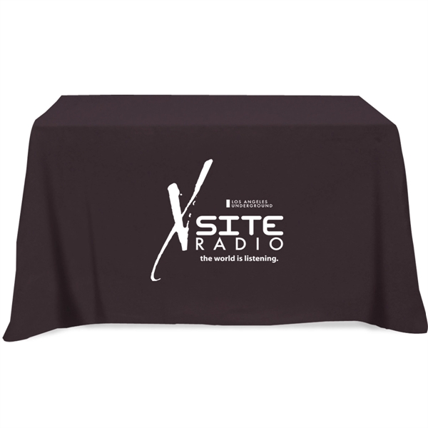 Flat 4-sided Table Cover - fits 4 foot standard table