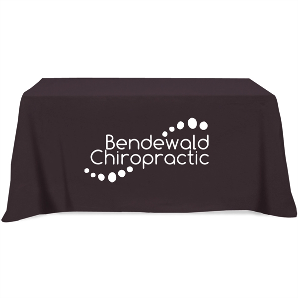 Flat 4-sided Table Cover - fits 6 foot standard table