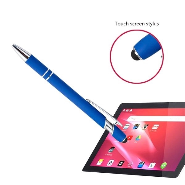 Soft Touch Metal Ballpoint Pen - Soft Touch Metal Ballpoint Pen - Image 2 of 7