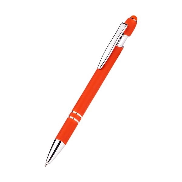 Soft Touch Metal Ballpoint Pen - Soft Touch Metal Ballpoint Pen - Image 3 of 7