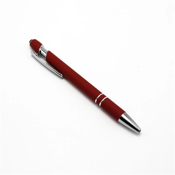 Soft Touch Metal Ballpoint Pen - Soft Touch Metal Ballpoint Pen - Image 4 of 7