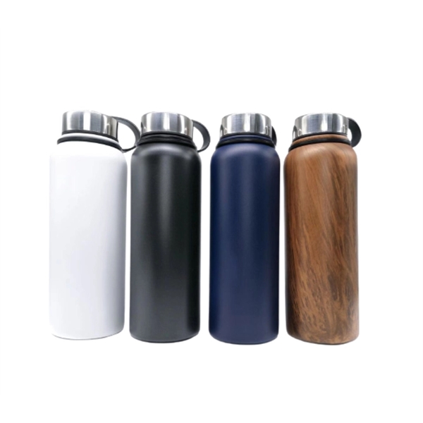 Double Wall Stainless Steel Water Bottle, 40 oz. - Double Wall Stainless Steel Water Bottle, 40 oz. - Image 7 of 7