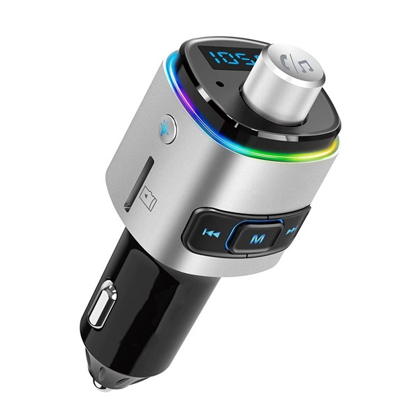 Bluetooth FM Transmitter Car MP3 Player - Bluetooth FM Transmitter Car MP3 Player - Image 0 of 5