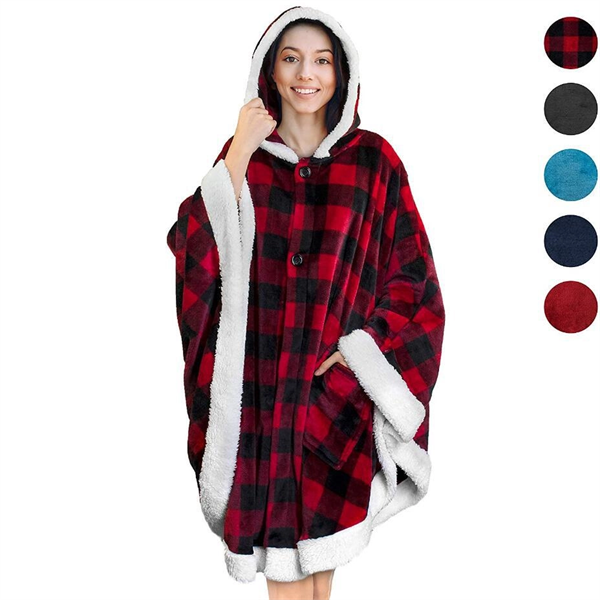 Wearable Blanket Sweatshirt - Wearable Blanket Sweatshirt - Image 0 of 3