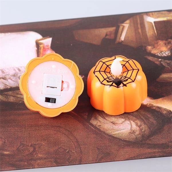Halloween LED Pumpkin Candle - Halloween LED Pumpkin Candle - Image 2 of 2