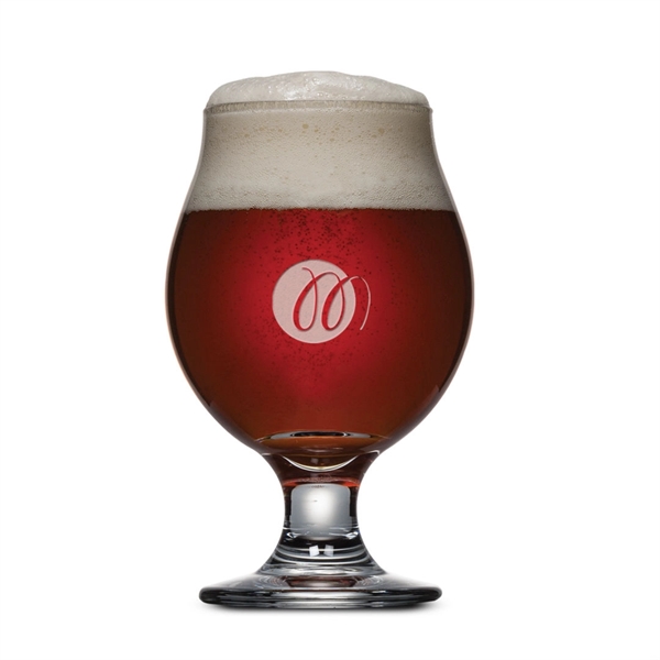 Belgian Beer Glass - Deep Etch - Belgian Beer Glass - Deep Etch - Image 3 of 6