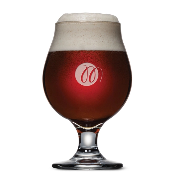 Belgian Beer Glass - Deep Etch - Belgian Beer Glass - Deep Etch - Image 5 of 6