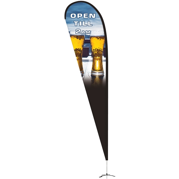 15' Double Sided Teardrop Banner w/ Premium Hardware & Base - 15' Double Sided Teardrop Banner w/ Premium Hardware & Base - Image 3 of 15