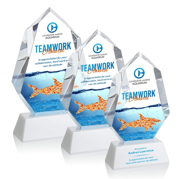 Norwood VividPrint™ Award on Newhaven Base - White