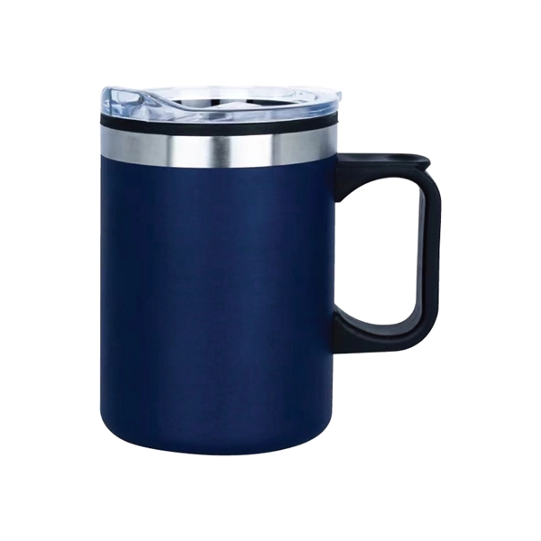 Laurie 14 oz. Double Walled Stainless Steel Camper Mug - Laurie 14 oz. Double Walled Stainless Steel Camper Mug - Image 3 of 5