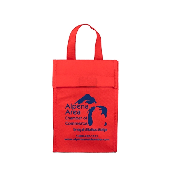 Custom Gusset - "BAG-IT" Value Priced Lightweight Lunch Tote Bag