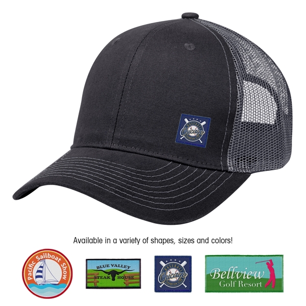 Cotton Twill Mesh Back Cap - Cotton Twill Mesh Back Cap - Image 2 of 45