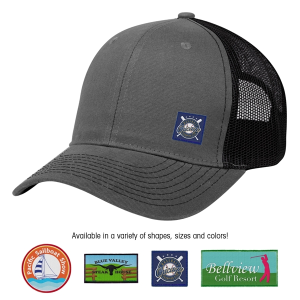 Cotton Twill Mesh Back Cap - Cotton Twill Mesh Back Cap - Image 6 of 45