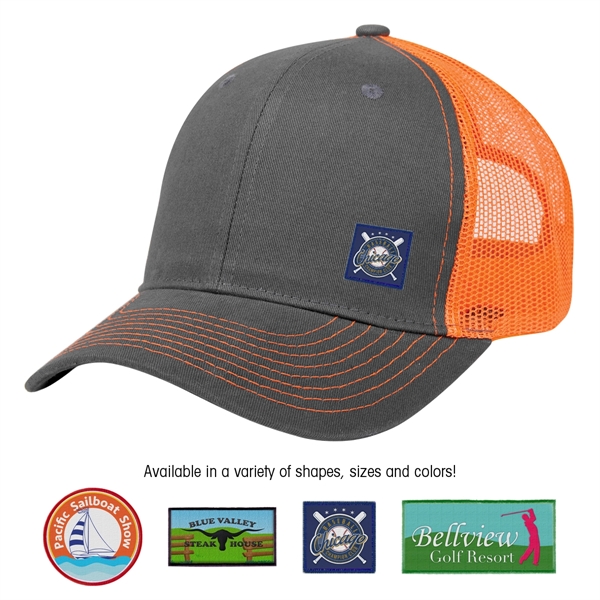 Cotton Twill Mesh Back Cap - Cotton Twill Mesh Back Cap - Image 15 of 45