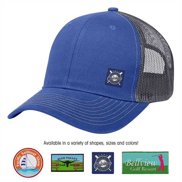 Cotton Twill Mesh Back Cap - Cotton Twill Mesh Back Cap - Image 18 of 45