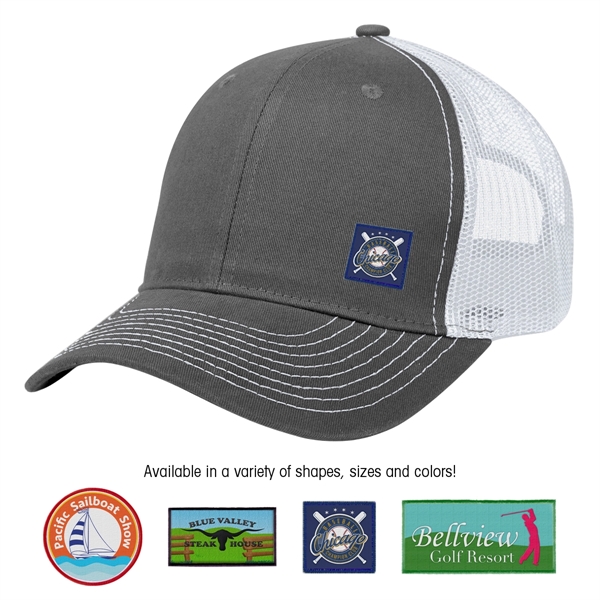 Cotton Twill Mesh Back Cap - Cotton Twill Mesh Back Cap - Image 19 of 45