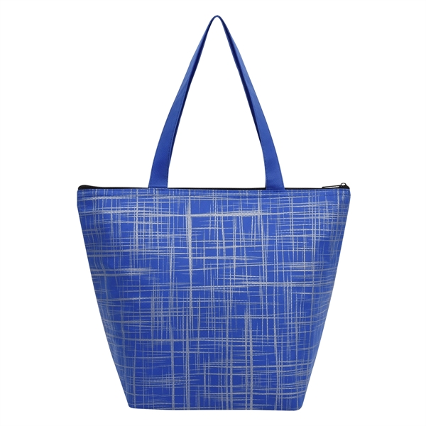 Crosshatch Non-Woven Cooler Bag - Crosshatch Non-Woven Cooler Bag - Image 13 of 13