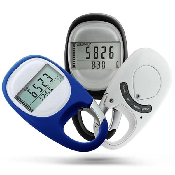 3D Sensor Digital Walking Distance Pedometer Step Counter - 3D Sensor Digital Walking Distance Pedometer Step Counter - Image 0 of 2