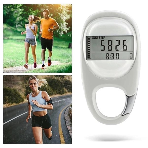 3D Sensor Digital Walking Distance Pedometer Step Counter - 3D Sensor Digital Walking Distance Pedometer Step Counter - Image 2 of 2