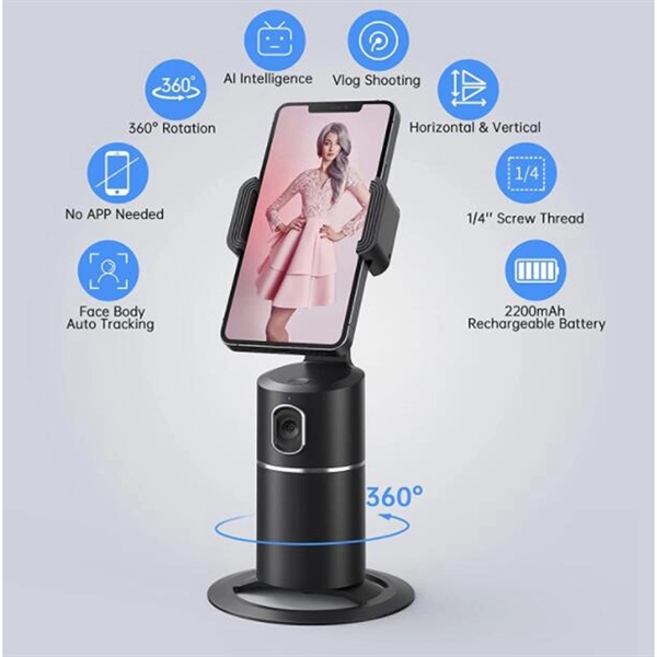 Smart Face Tracking Phone Holder - Smart Face Tracking Phone Holder - Image 2 of 2