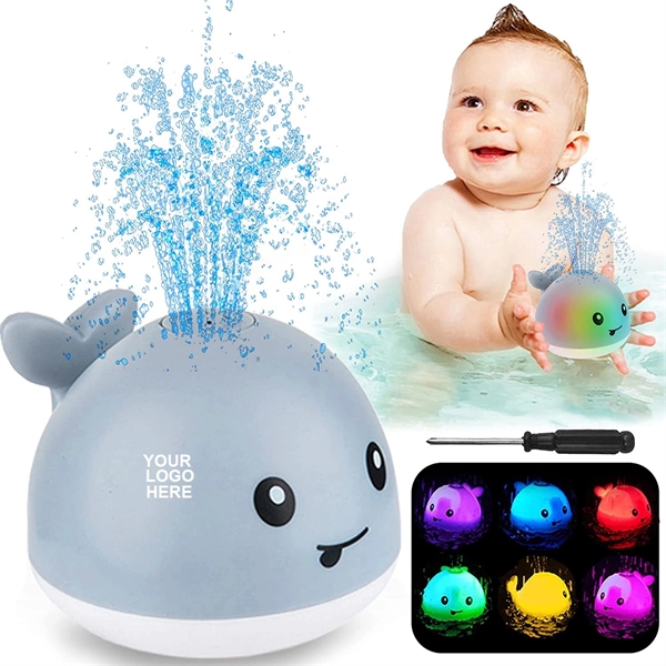Light Up Whale Bath Toys - Light Up Whale Bath Toys - Image 0 of 5