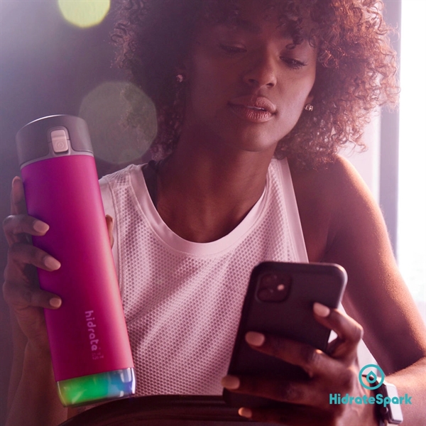 HidrateSpark® PRO Steel Smart Water Bottle - 21oz - HidrateSpark® PRO Steel Smart Water Bottle - 21oz - Image 4 of 13