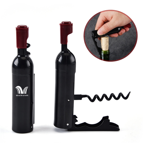 Wine Shaped Corkscrew Bottle Opener - Wine Shaped Corkscrew Bottle Opener - Image 0 of 1