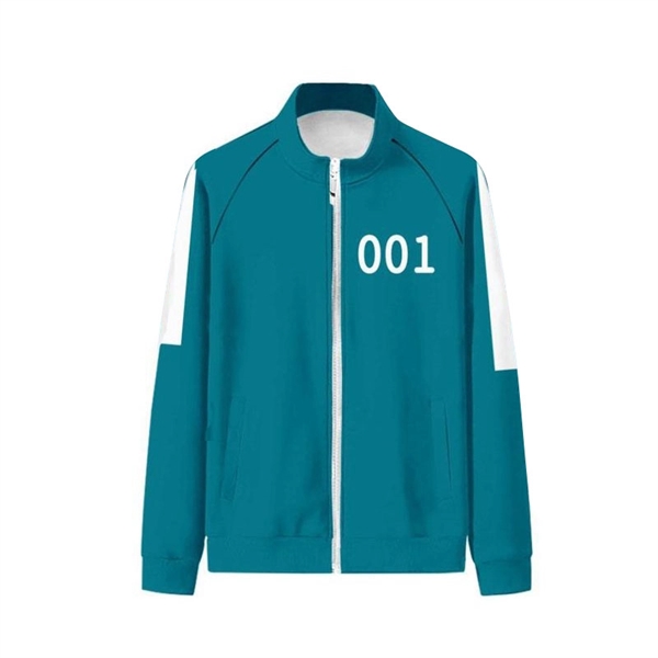 Squid Game Player Green Jacket - Squid Game Player Green Jacket - Image 1 of 5