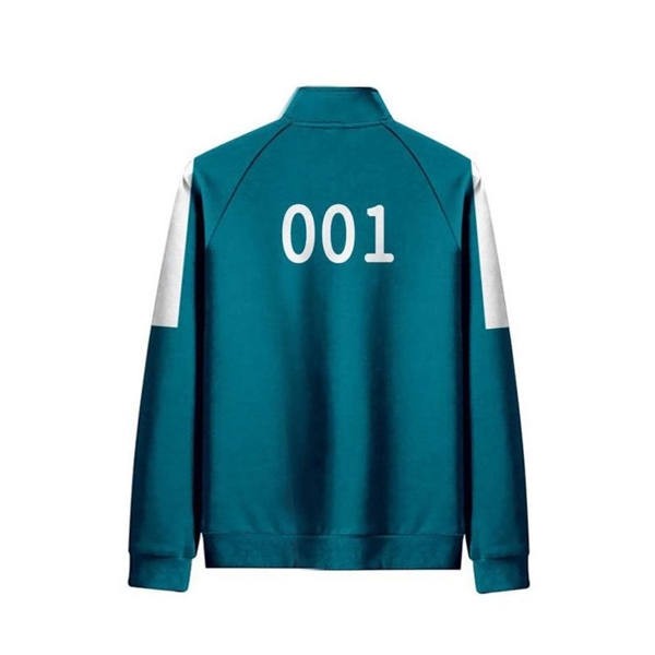 Squid Game Player Green Jacket - Squid Game Player Green Jacket - Image 2 of 5