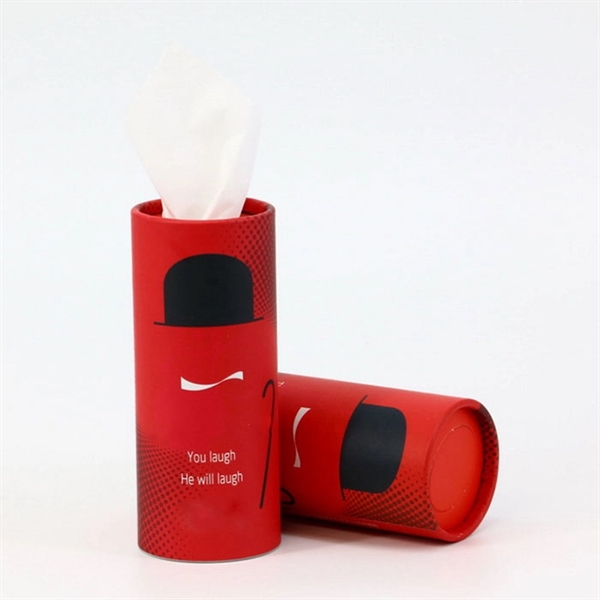 Cylinder CarTissue  Box with Tissue - Cylinder CarTissue  Box with Tissue - Image 0 of 0