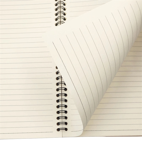 A5 Kraft Paper Cover Spiral Notebook - A5 Kraft Paper Cover Spiral Notebook - Image 1 of 3