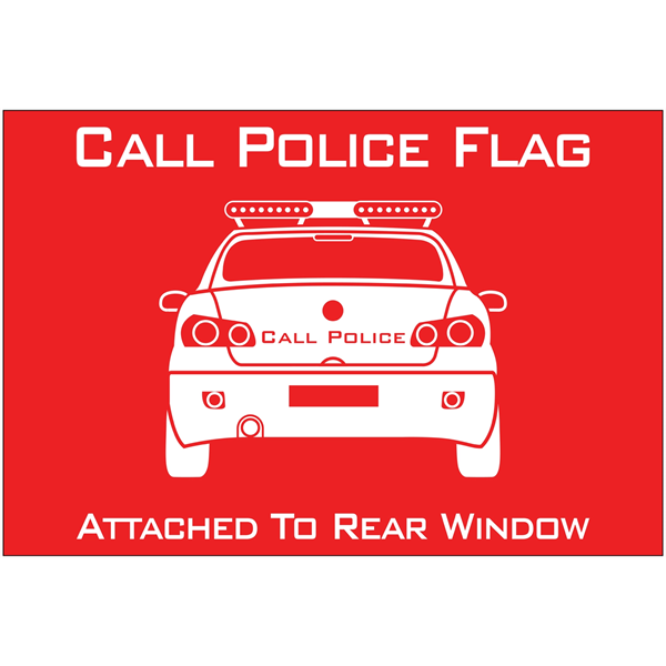 Call Police Windshield Banner - Call Police Windshield Banner - Image 0 of 0