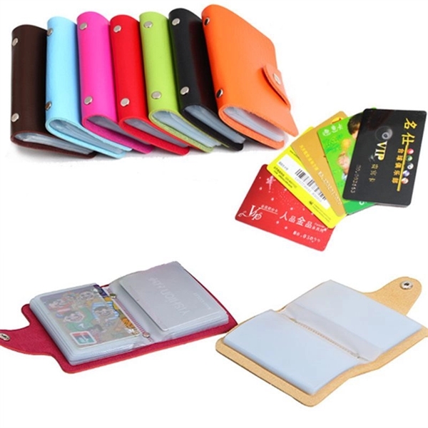 Paris Leatherette Card Wallet - Paris Leatherette Card Wallet - Image 1 of 4