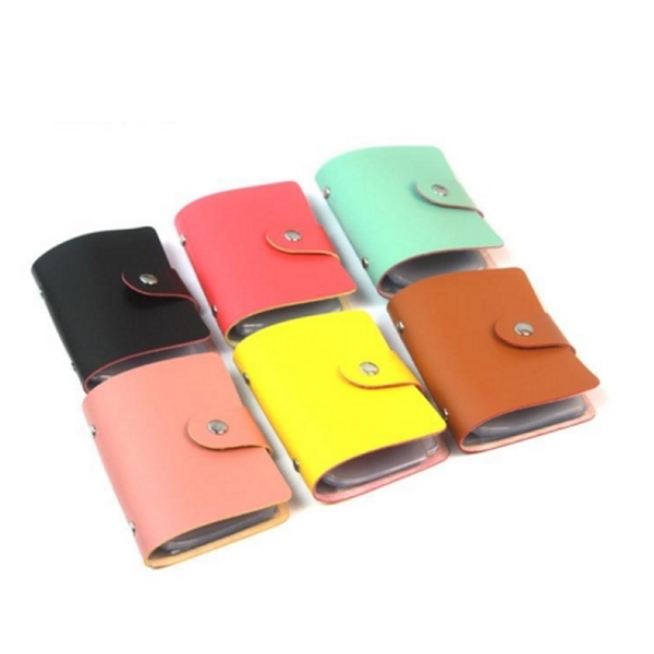 Paris Leatherette Card Wallet - Paris Leatherette Card Wallet - Image 2 of 4
