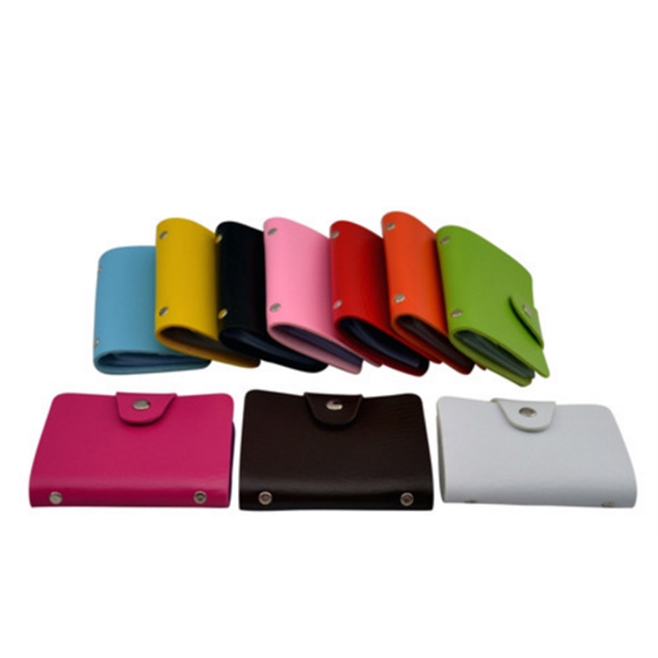 Paris Leatherette Card Wallet - Paris Leatherette Card Wallet - Image 4 of 4