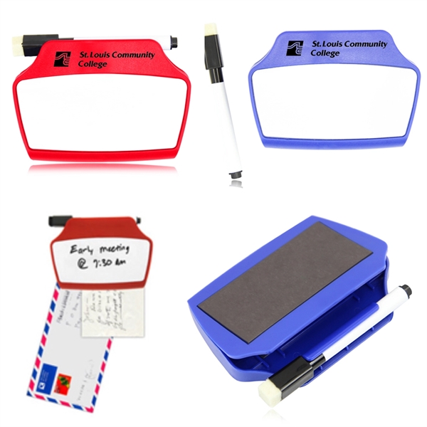 White Board W/ Marker And Note Clip Set - White Board W/ Marker And Note Clip Set - Image 0 of 0