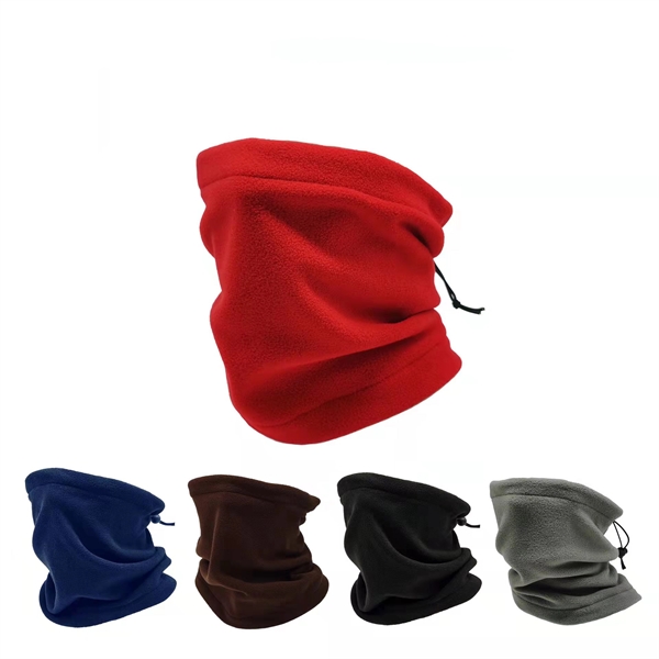 Practical fleece scarf, thick hat, - Practical fleece scarf, thick hat, - Image 3 of 3