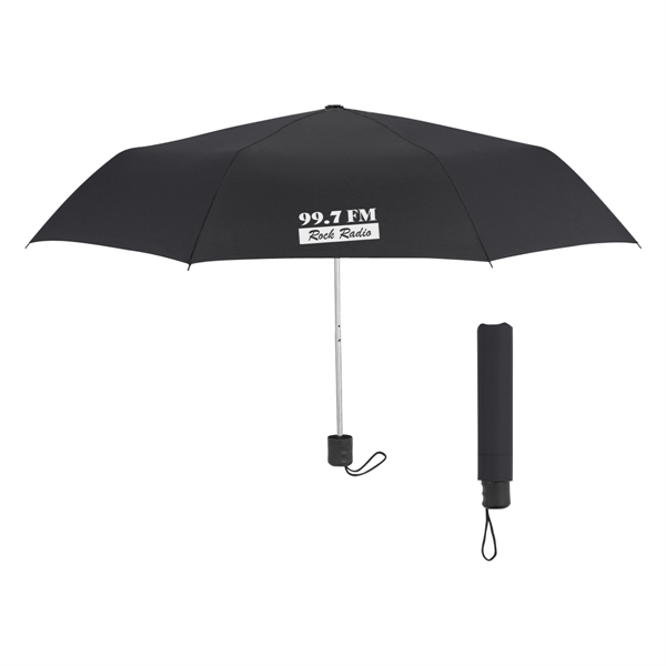 42" Arc Telescopic Umbrella with 100% RPET Canopy - 42" Arc Telescopic Umbrella with 100% RPET Canopy - Image 10 of 15