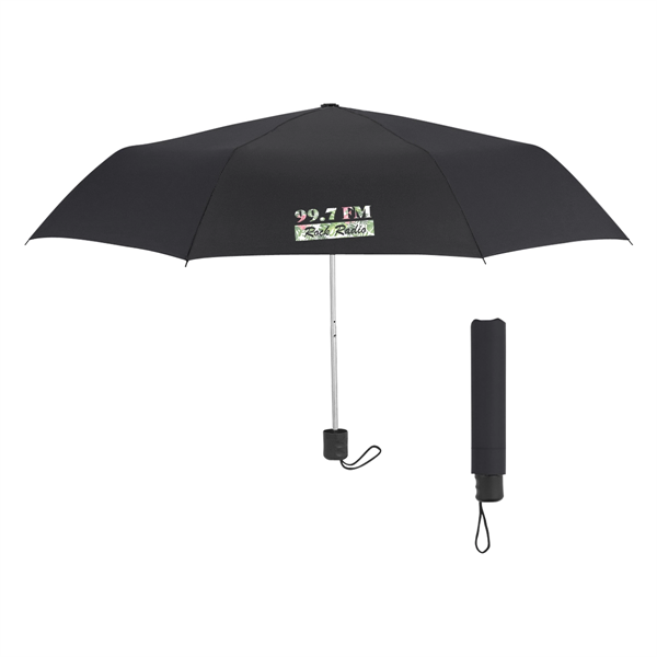 42" Arc Telescopic Umbrella with 100% RPET Canopy - 42" Arc Telescopic Umbrella with 100% RPET Canopy - Image 11 of 15