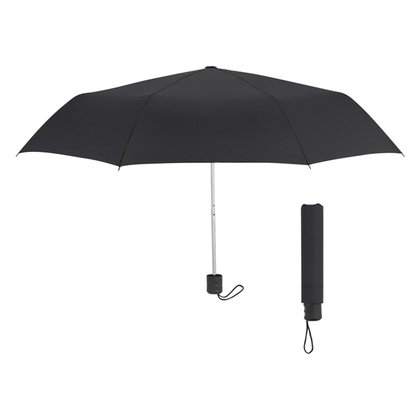 42" Arc Telescopic Umbrella with 100% RPET Canopy - 42" Arc Telescopic Umbrella with 100% RPET Canopy - Image 12 of 15