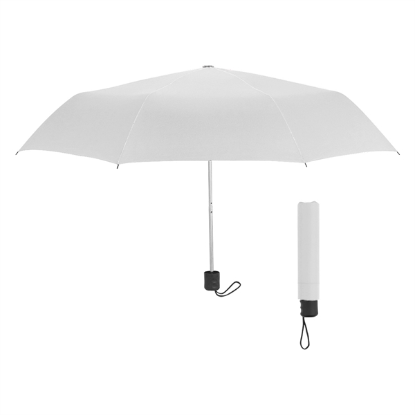 42" Arc Telescopic Umbrella with 100% RPET Canopy - 42" Arc Telescopic Umbrella with 100% RPET Canopy - Image 13 of 15