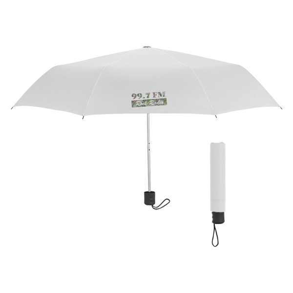 42" Arc Telescopic Umbrella with 100% RPET Canopy - 42" Arc Telescopic Umbrella with 100% RPET Canopy - Image 14 of 15