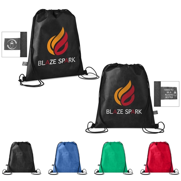 Conserve RPET Non-Woven Drawstring Backpack - Conserve RPET Non-Woven Drawstring Backpack - Image 0 of 0