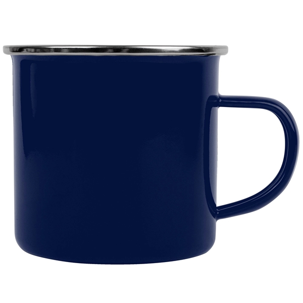 The Stainless Steel 12oz. Enamel Campfire Mug - The Stainless Steel 12oz. Enamel Campfire Mug - Image 1 of 4